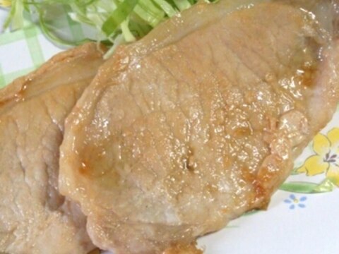 豚肉の塩麹はちみつ生姜焼き
